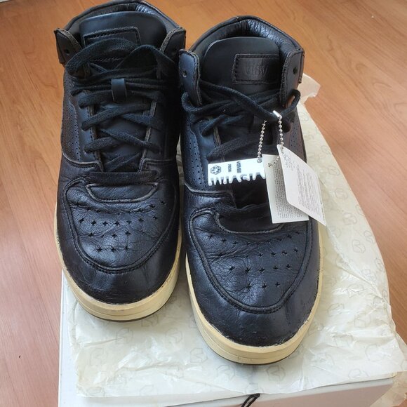 Visvim Fauna Sneakers – Black Leather US M 9.5 - Picture 2 of 12